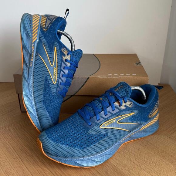 Brooks Levitate GTS 6 Men Blue/Yellow Men Running Sneakers- SZ 10 main image 13